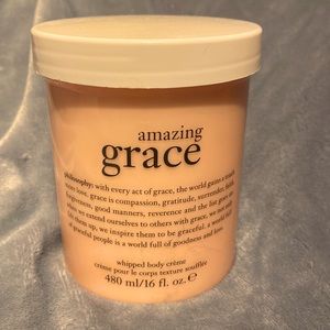 Philosophy amazing grace whipped body cream 480 mL 16 fl. New
